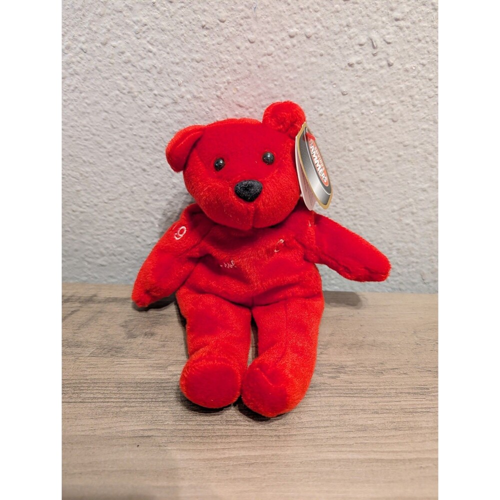 1999 Salvino's Bammers Steve Yzerman #19 Red Wings Beanie Bear Plush NWT